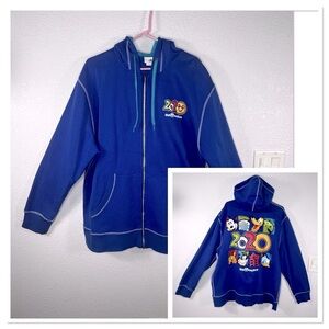 Disney Parks Walt Disney World 2020 Full Zip Hoodie Sweatshirt Sz XL NWT